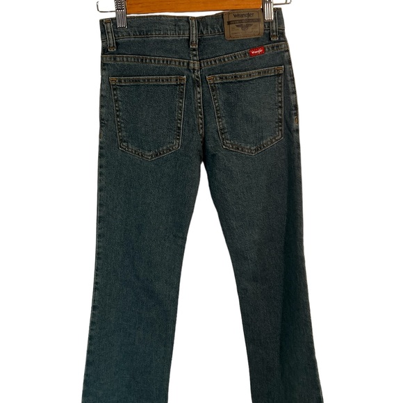 Boys Wrangler Blue Jean/Denim Boot Flex Jeans Size 10 - Picture 5 of 6